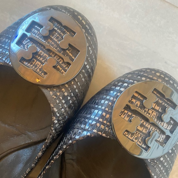 Tory Burch Reva Flats size 10 - Picture 4 of 6